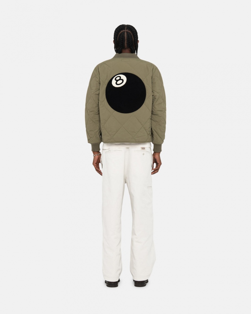 Stussy Workgear Trouser Twill - Unisex Pants Blancos | PMXER25336