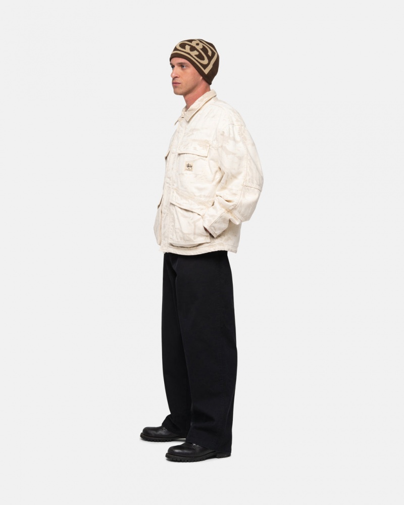 Stussy Workgear Trouser Twill - Unisex Pants Negros | DMXVO72152