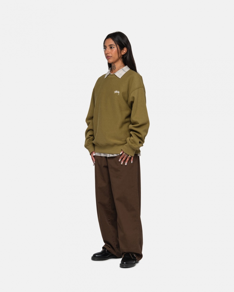 Stussy Workgear Trouser Twill - Unisex Pants Marrom | BMXSD89836